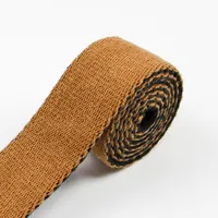 Tùy Chỉnh 100% Cotton Tape Webbing 38 Mét 2 Inch 3 Inch Rộng Bông Webbing Strap Đàn Hồi Mềm Bông Tre Webbing Cho Bagpack