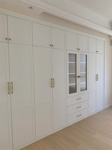 <span class=keywords><strong>Armario</strong></span> <span class=keywords><strong>blanco</strong></span> de madera maciza personalizado moderno <span class=keywords><strong>armario</strong></span> de almacenamiento barato para dormitorio y sala de estar - Product Image 6
