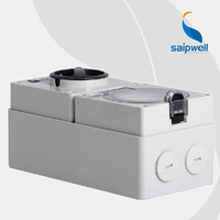 Saipwell 56CV310 étanche 1 voie unipolaire 10A IP66 NZ/Aust prise électrique interrupteur combiné prises
