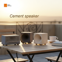 ALEO Haut-parleur sans fil durable à vibration de béton, thème personnages de films et séries TV, décoration intérieure/cadeaux, compatibilité téléphonique