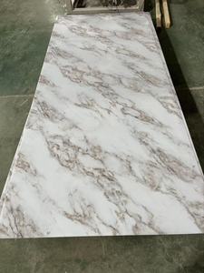 Tùy Chỉnh Giá Rẻ Giá Tự Nhiên Pvc <span class=keywords><strong>Uv</strong></span> Tấm Đá Cẩm Thạch 2.2Mm 2.3Mm 2.4Mm Cao Bóng Đá Cẩm Thạch Hội Đồng Quản Trị Cho Trang Trí Nội Thất - Product Image 2