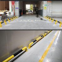 Barreras de Tráfico Anticollisiones, Postes de Cerca en Forma de U, Barreras Reflectantes para Carreteras