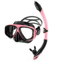 Ensemble d'équipement de plongée gratuit de haute qualité lunettes de plongée en apnée masque de plongée anti-buée et tuba