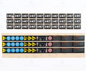 <strong>Strong</strong> Stickiness Custom <strong>Adhesive</strong> <strong>Sticker</strong> <strong>Vinyl</strong> PVC Labels Electrical Appliances Waterproof Oil Proof Label Roll - Product Image 1
