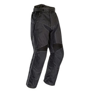 กางเกงมอเตอร์ไซด์สำหรับผู้ชายกางเกงหนังโพลีเอสเตอร์ย้อมสีล้วนสำหรับผู้ใหญ่ - Product Image 4