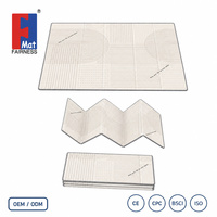 Tapis de jeu pour bébé, de pique-nique et de camping, personnalisé, écologique, épais, antidérapant, motif coloré, XPE réversible, imperméable, Fairness Factory
