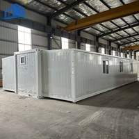 Maison préfabriquée pliable extensible à 2 chambres, 20 pieds, moderne
