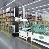 Système de palettisation robotisée pour sacs de 50 kg, cartons, barils, caisses, boîtes, personnalisable, palettiseur à colonne de 25 kg
