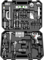 Nanwei-Ensemble d'outils électriques multifonctions, kit de perceuses sans fil à usage domestique, 110 pièces