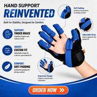 Gants robotiques d'exercice électrique pour les mains avec miroir, certifiés ISO Leyidi, pour l'entraînement quotidien des patients hémiplégiques suite à un AVC