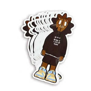 Colorful Customized Low Price Self-Adhesive Label Custom Cartoon Character Labels Stickers
