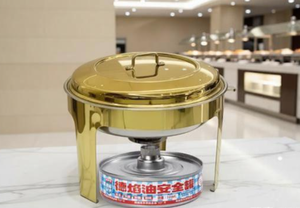 Deyanhaohuo - Recipiente para Calentar Comida de Acero Inoxidable con 3 Compartimentos, Equipo para Mantener la Comida Caliente <span class=keywords><strong>en</strong></span> <span class=keywords><strong>Restaurantes</strong></span>, Calentamiento Continuo de 90 Minutos - Product Image 3