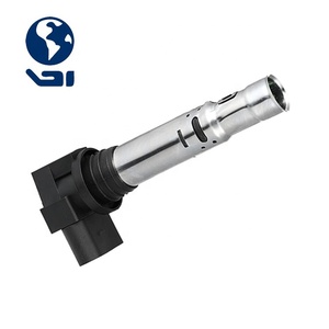 Hanzhuang bobina di accensione ad alte prestazioni 036905715G codice motore compatibile con Audi A3 VW Jetta <span class=keywords><strong>Golf</strong></span> <span class=keywords><strong>1</strong></span>.4T <span class=keywords><strong>1</strong></span>.6T <span class=keywords><strong>1</strong></span> anno di garanzia - Product Image 1
