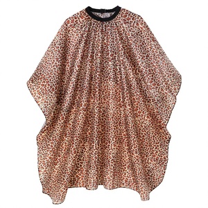 Capa de Salón con Estampado de Leopardo, Impermeable, Delantal para Peluqueros, Capa de Estilista con Diseño Animal, Bata para Cortar el Cabello, Capa Profesional para Barberos - Product Image 5