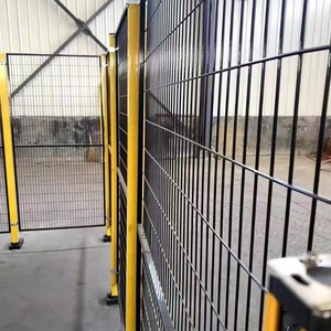 BRIO Custom High Quality Metal <strong>Robot</strong> Guard Fence Safety Workshop Partition Machine Construction Site Use 3D Modeling Service - Product Image 4