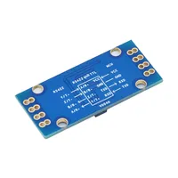 Placa convertidora RS422 a TTL, módulo de transferencia de señal bidireccional dúplex completa compatible con MCU de un solo chip de 3,3 V y 5 V