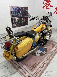 Motocicleta de gasolina de segunda mano estilo Harleiy Vintage Cruiser Prince, motocicletas deportivas de 200cc - Product Image 6