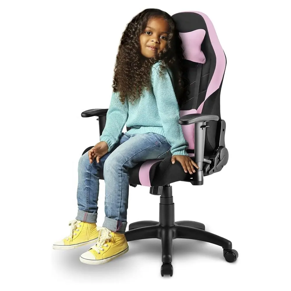 Cadeira de cabeleireiro personalizada para crianças, poltrona reclinável de couro barato para jogos, ergonômica, para uso doméstico, cadeira para computador infantil, poltrona para meninas