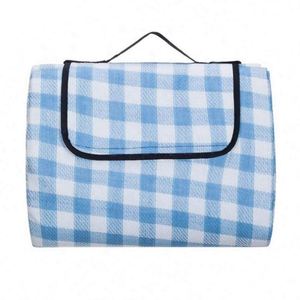 Bulk <b>Large</b> Square Custom Logo Outdoor Folding Carrier Oxford Cloth+PVC Sand Proof Waterproof Lightweight Durable BBQ Picnic - Product Image 3
