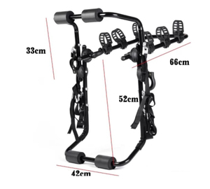 Portabiciclette portabiciclette portabiciclette per <span class=keywords><strong>SUV</strong></span> Car Heavy Duty 3 Bike Carrier Mount - Product Image 4