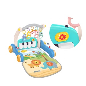 Alfombra de Juego 2 en 1 con Piano para Bebés, Luces, Música, Plástico ABS, Centro de Actividades Musicales Educativas para Bebés de 0 a 24 Meses - Product Image 2