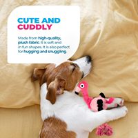 Jouets pour chiens silencieux à ultrasons AFP, jouets en peluche confortables pour animaux de compagnie, jouets à mâcher pour chiens sans sifflet et silencieux avec de jolis motifs d'animaux