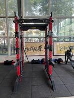 Équipement de musculation personnalisé avec logo, station d'entraînement multifonctionnelle D001, système d'entraînement avec pile de poids