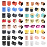 Bouchon de flacon de parfum de luxe GC, taille de col serti 15 mm, couvercles supérieurs pour emballage cosmétique, conteneur en verre