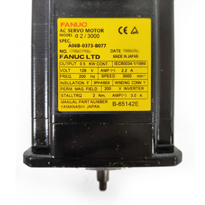 Motor de servoaccionamiento de CA Fanuc probado por el para control industrial y programación de PLC 240V/220V - Product Image 2