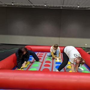 Nouveaux jeux gonflables interactifs géants commerciaux jeux gonflables en plein air pour adultes jeu de <span class=keywords><strong>twister</strong></span> gonflable personnalisé pour la location de fête - Product Image 6