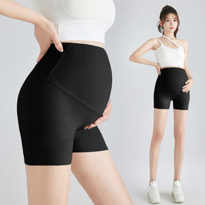 3019 gros taille haute enceinte court été zéro sentiment glace soie <span class=keywords><strong>culotte</strong></span> pour femme Ultra mince <span class=keywords><strong>maternité</strong></span> sécurité pantalon - Product Image 1