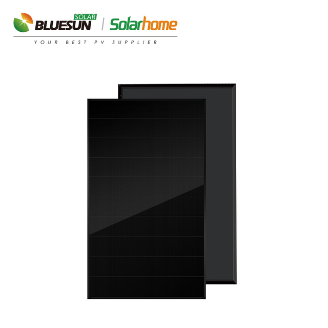 Bluesun Solar Panel CE TUV Certificate Full Black 415watt 450 Watt Solar Panels Pv Module USA Stock