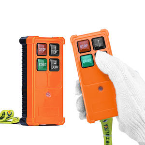 Télécommande radio sans fil F21-2SE 2 boutons 24 volts pour grue, élévateur de benne et palan - Product Image 1