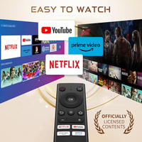Proyector Inteligente Aurzen Eazze D1 Nativo 1080P Netflix con Enfoque Automático, Keystone, Dolby, Mini Proyector Portátil para IOS, Android, USB, TV