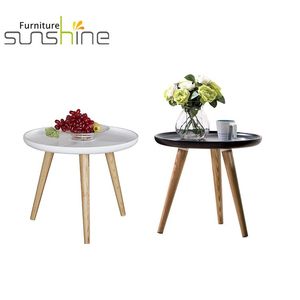 Sunshine CJ-0011 <span class=keywords><strong>Tavolino</strong></span> da Caffè Convertibile Moderno Personalizzato OEM con Gambe in MDF e Legno di Frassino, Tavolini Laterali Impilabili per Soggiorno - Product Image 5