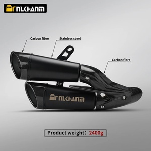 Système d'échappement de moto <span class=keywords><strong>Monster</strong></span> 937/<span class=keywords><strong>950</strong></span> Modification ZARD Fibre de carbone Acier inoxydable Double sortie Silencieux d'échappement Ducati Nouveau - Product Image 2