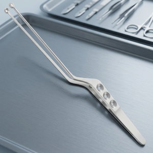 Pinzas Yasargil para tumores, de acero inoxidable, tipo bayoneta, 22 cm, instrumento neuroquirúrgico, mandíbulas de copa de 3.5 mm, reutilizables, manuales - Product Image 4