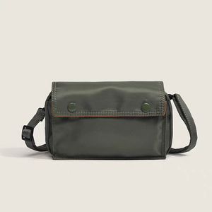 Japanese Style Fashion Waterproof Nylon Crossbody <b>Bag</b> Letter Zipper Closure Multi-functional Men's Outdoor <b>Small</b> Waist Pack - Product Image 2