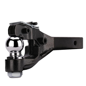 AMBITION 10 Ton Pintle Hook <span class=keywords><strong>Remolque</strong></span> Enganches Receptor Gancho Combinación 2-5/16 pulgadas y 2 pulgadas <span class=keywords><strong>Bola</strong></span> <span class=keywords><strong>de</strong></span> enganche 15-1/2 Longitud - Product Image 1