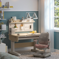 Table d'étude simple en bois pour enfants, ergonomique, anti-cyphose, réglable en hauteur, multifonctionnelle, pour chambre et maison