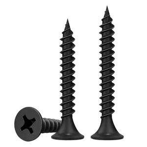 M1.4-M1.8 M2-M3 M4 <strong>Black</strong> Oxide <strong>Wood</strong> Flat Head Self Tapping <strong>Screws</strong> Small Micro Electronic <strong>Screw</strong> Steel Metric Measurement System - Product Image 2