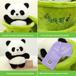 HY Nouvelle Tasse à Thé en Peluche Créative <span class=keywords><strong>Panda</strong></span>, en Coton PP, Thème <span class=keywords><strong>Panda</strong></span> de Chengdu, Tasse à Thé <span class=keywords><strong>Kung</strong></span> <span class=keywords><strong>Fu</strong></span>, Style Identique, Marchandise de Concert <span class=keywords><strong>Panda</strong></span> - Product Image 4