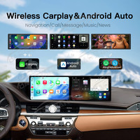 Autoradio multimédia Baoshang double écran tactile 10,1'' Android 15 pour LEXUS ES 2013-2017 avec navigation GPS et CarPlay sans fil