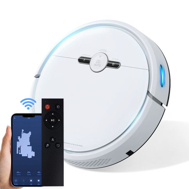Smart Robot Vacuum Cleaner HEPA Filter Battery Poweerful Suction APP Controlled Automatic Cleaning for Household Hotels