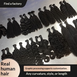 Collection de <span class=keywords><strong>Cheveux</strong></span> Humains en Gros – 14 Textures, 1B, Bouclés Profonds, Raides, Teintables, Permanents, de 12 à 26 Pouces, 50g, Double Drawn - Product Image 2