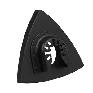 80mm çok amaçlı üçgen zımpara pedleri ahşap Metal plastik yüzeyler zımpara için testere bıçağı güç salınan aracı aksesuarları - Product Image 6