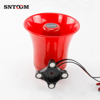 SNTOOM Protection de sécurité 100HZ-10KHZ DC 12V-60V 23W Amplificateur de puissance Haut-parleurs de voiture Haut-parleurs intelligents Système de sonorisation Noir