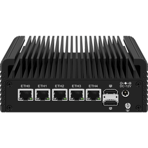 Zynshield 5 LAN 2.5g tường lửa Router Intel i3 n305 N100 5x I226-V không quạt Mini PC DDR5 2xhd-mi 2.1 usb3.2 Type-C công nghiệp - Product Image 1