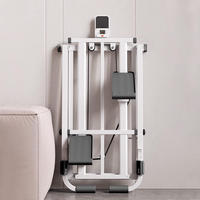 Machine d'escalade pliable multifonctionnelle en acier à transmission intégrale pour la maison, équipement de fitness sportif pliable à domicile