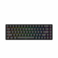Vente chaude Esports Gateron Jade CNC Aluminium CasRGB Rétroéclairage Effets Plaque Effet Hall ATK 68V2 Clavier